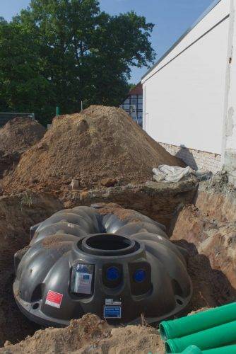 Zisterne Hannover Einbau